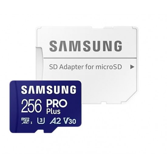 Karta pamięci microSD PRO Plus MD-MD256SA/EU + adapter