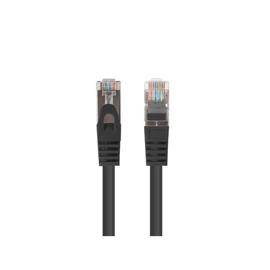 Patchcord kat.6 FTP 5M 10-pak fluke passed czarny