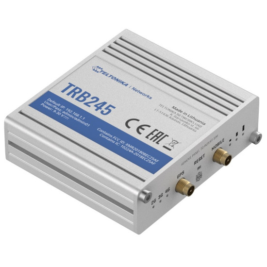Bramka LTE TRB245 (Cat 4), 3G, 2G, RS232/RS485, Ethernet
