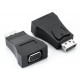 Adapter Displayport-VGA F v1.1 czarny