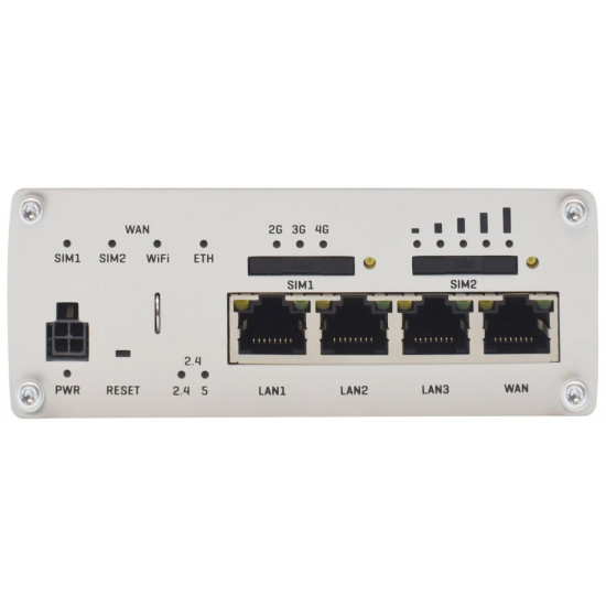 Router LTE RUTX11(Cat 6), WiFi, BLE, GNSS, Ethernet