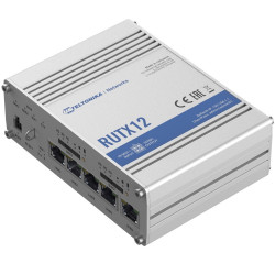 Router LTE RUTX12 (Cat 6), WiFi, BLE,  GNSS, Ethernet