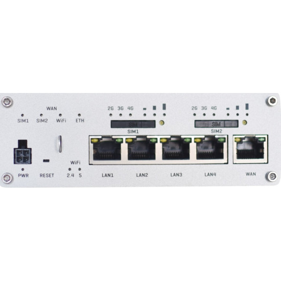Router LTE RUTX12 (Cat 6), WiFi, BLE,  GNSS, Ethernet