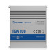 Przełącznik przemysłowy TSW100 4xPoE+, 5xGigabit