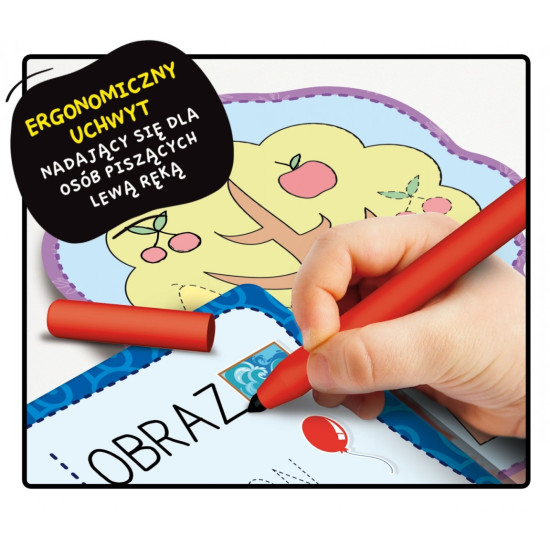 Zestaw edukacyjny Montessori Pen Szkoła pisania z 18 tabliczkami