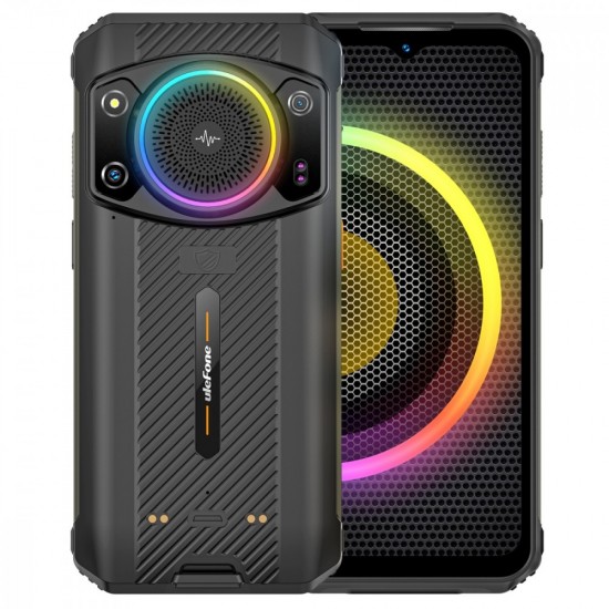 Smartfon Armor 21 8/256GB IP68/IP69K 9600 mAh DualSIM głośnik RGB Czarny