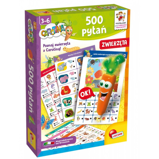 Gra Carotina 500 pytań - Zwierzęta