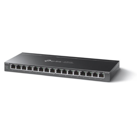 Przełącznik niezarządzalne SG116P 16xGE (16xPoE+) 