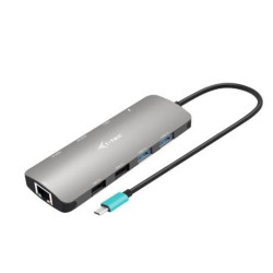 Stacja dokująca USB-C Metal Nano 2x HDMI Display + Power Delivery 100W 