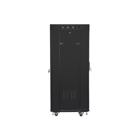 Szafa stojąca rack 19 27U 600x600 mm, czarna