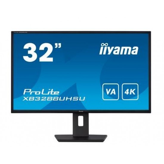 Monitor 31,5 cala XB3288UHSU 4K,VA,HDMI,DP,PIP,F.Sync,HAS/150mm,USB 