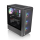 Obudowa - S200 Tempered Glass ARGBx3 Czarna 