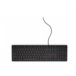 Klawiatura multimedialna KB216  US International (QWERTY) - czarna (RTL BOX)