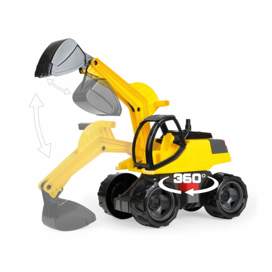 Pojazd Koparka 63 cm luzem w kartonie