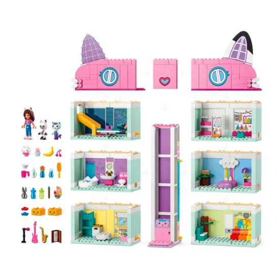 Klocki Koci Domek Gabi 10788 Koci Domek Gabi