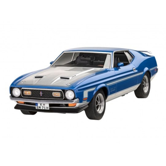 Model plastikowy Samochód 71 Ford Mustang Boss 351 1/25