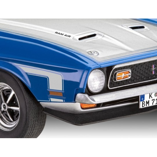 Model plastikowy Samochód 71 Ford Mustang Boss 351 1/25