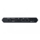 Przełącznik 2-Port 4K DP USB-C KVM Dock Switch with Power 