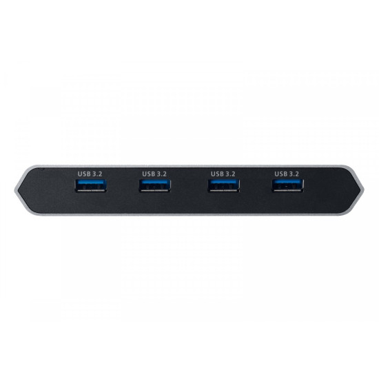 Przełącznik 2-Port 4K DP USB-C KVM Dock Switch with Power 