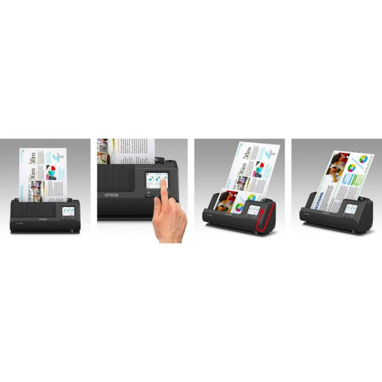 Skaner ES-C380W A4/ADF20/30ppm/USB/WLAN/PCfree 