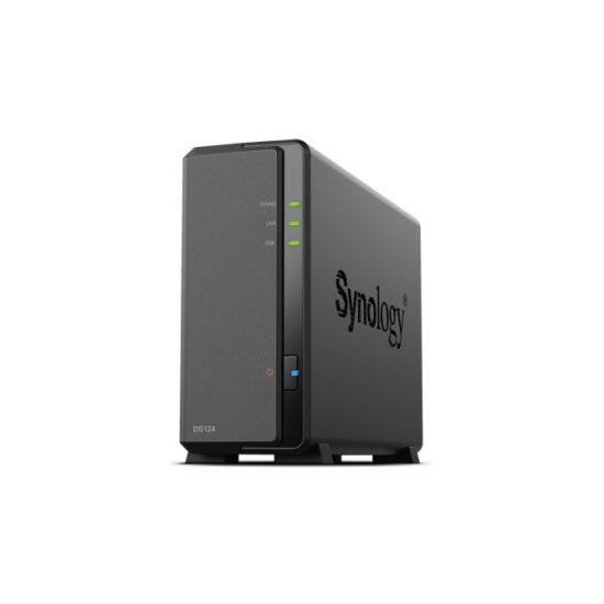 Serwer DS124 1x0HDD RTD1619B 1GB DDR4 1xRJ45 2xUSB 2Y