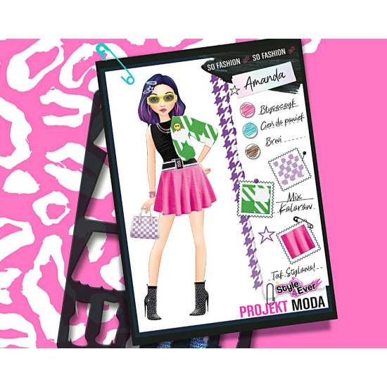 Zestaw kreatywny Projekt Moda Projektantki - Stylizacje na co dzień