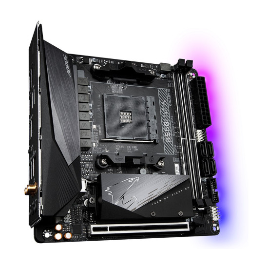 Płyta główna B550I AORUS PRO AX AM4 2DDR4 HDMI/DP mITX 