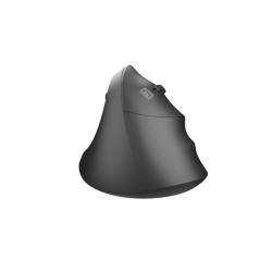 Mysz bezprzewodowa wertykalna Crake 2 2400 DPI Bluetooth 5.2 + 2.4GHz Czarna