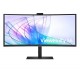 Monitor 34 cale LS34C652VAUXEN VA 3440x1440 UWQHD 21:9 1xHDMI 1xDP 1xUSB-C (90W) 2xUSB 3.0 LAN (RJ45) 5ms HAS Webcam głośniki zakrzywiony 3yrs on-site