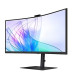 Monitor 34 cale LS34C652VAUXEN VA 3440x1440 UWQHD 21:9 1xHDMI 1xDP 1xUSB-C (90W) 2xUSB 3.0 LAN (RJ45) 5ms HAS Webcam głośniki zakrzywiony 3yrs on-site
