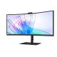 Monitor 34 cale LS34C652VAUXEN VA 3440x1440 UWQHD 21:9 1xHDMI 1xDP 1xUSB-C (90W) 2xUSB 3.0 LAN (RJ45) 5ms HAS Webcam głośniki zakrzywiony 3yrs on-site