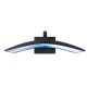 Monitor 34 cale LS34C652VAUXEN VA 3440x1440 UWQHD 21:9 1xHDMI 1xDP 1xUSB-C (90W) 2xUSB 3.0 LAN (RJ45) 5ms HAS Webcam głośniki zakrzywiony 3yrs on-site