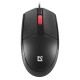 Mysz przewodowa optyczna Delta MM-523 Czarna