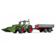 Ciągnik Fendt Vario 211 z ładowaczem czołowym i wywrotką