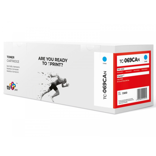 Toner do Canon MF752 CRG069 TC-069CAN Cyan 100% nowy 