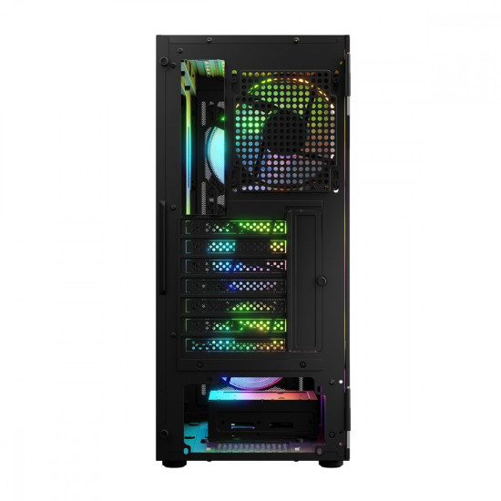 Obudowa Komputerowa Logic Portos ARGB Midi USB 3.0 Czarna 