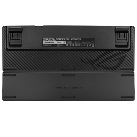 Klawiatura gamingowa Strix Scope II 96 Wireless USB/RF/BT 