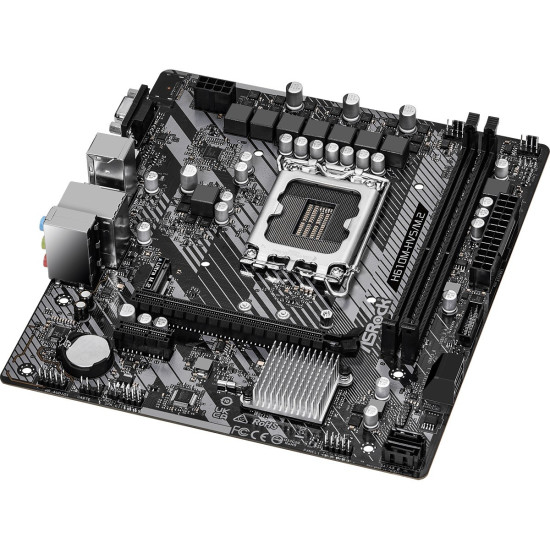 Płyta główna H610M-HVS/M.2 R2.0 s1700 2DDR4 DP/HDMI mATX 