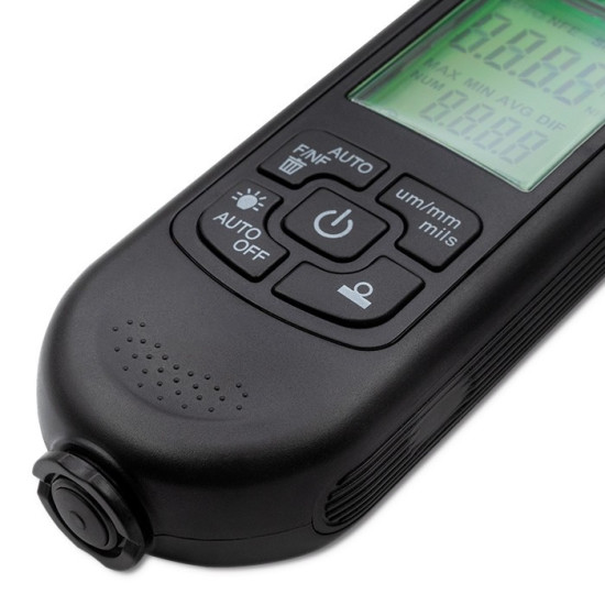 Miernik grubości lakieru z wyświetlaczem LCD | 0~2000um 