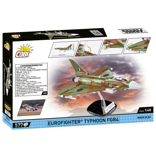 Klocki Eurofighter Typhoon FGR4 