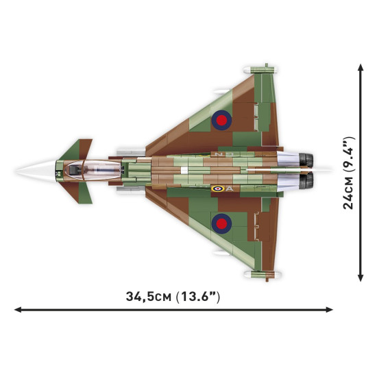 Klocki Eurofighter Typhoon FGR4 