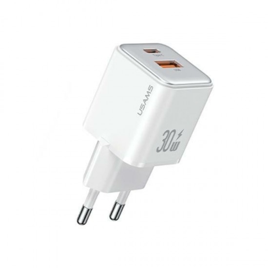 Ładowarka sieciowa USB-C+USB-A PD 3.0 30W Fast 