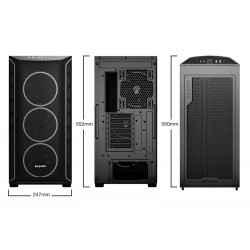 Obudowa Shadow Base 800 FX BGW63 Czarna 