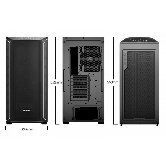 Obudowa Shadow Base 800 DX BGW61 Czarna 
