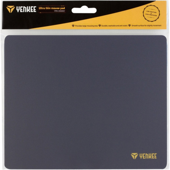 Podkładka pod mysz YPM 2000GY 220x180x0,3mm 