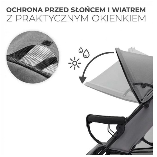 Wózek spacerowy TIK STONE GREY