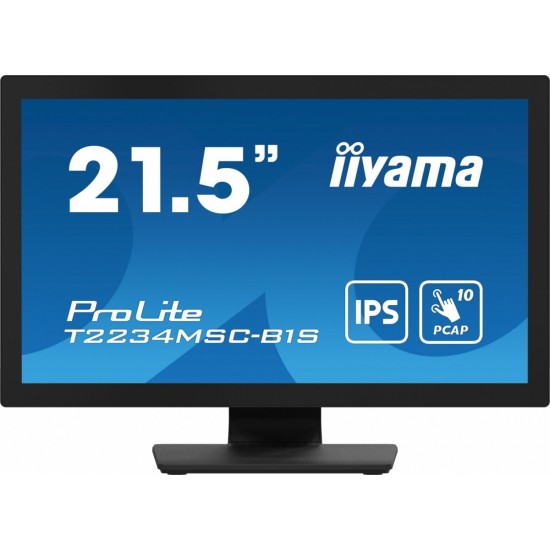 Monitor ProLite  21.5 cala T2234MSC-B1S IPS,10PKT.VGA,HDMI,DP 