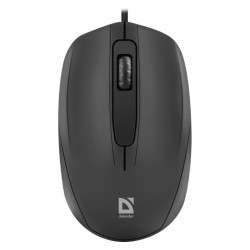 Mysz przewodowa optyczna Alpha MB-507 1000DPI 3P Czarna 
