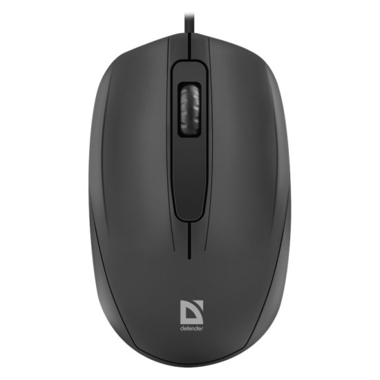 Mysz przewodowa optyczna Alpha MB-507 1000DPI 3P Czarna 