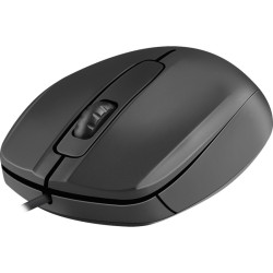 Mysz przewodowa optyczna Alpha MB-507 1000DPI 3P Czarna 